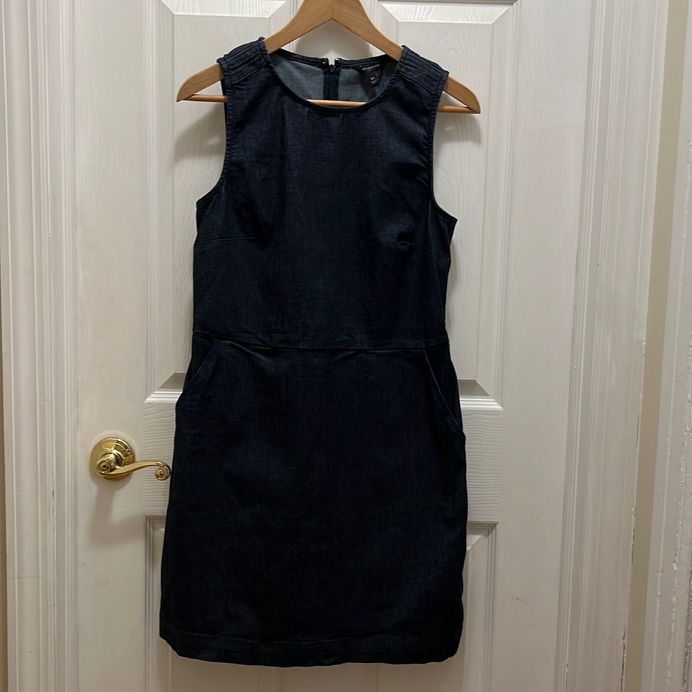 Denim Banana Republic dress.
